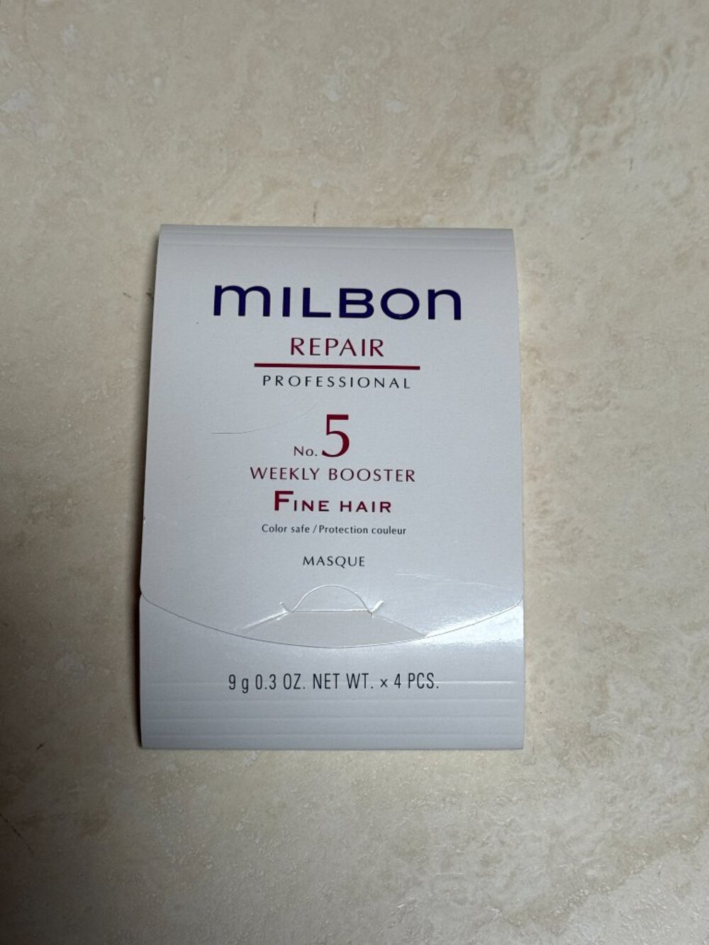 Milbon Repair Professional No. 5 Weekly Booster for Fine Hair, Hair Treatment